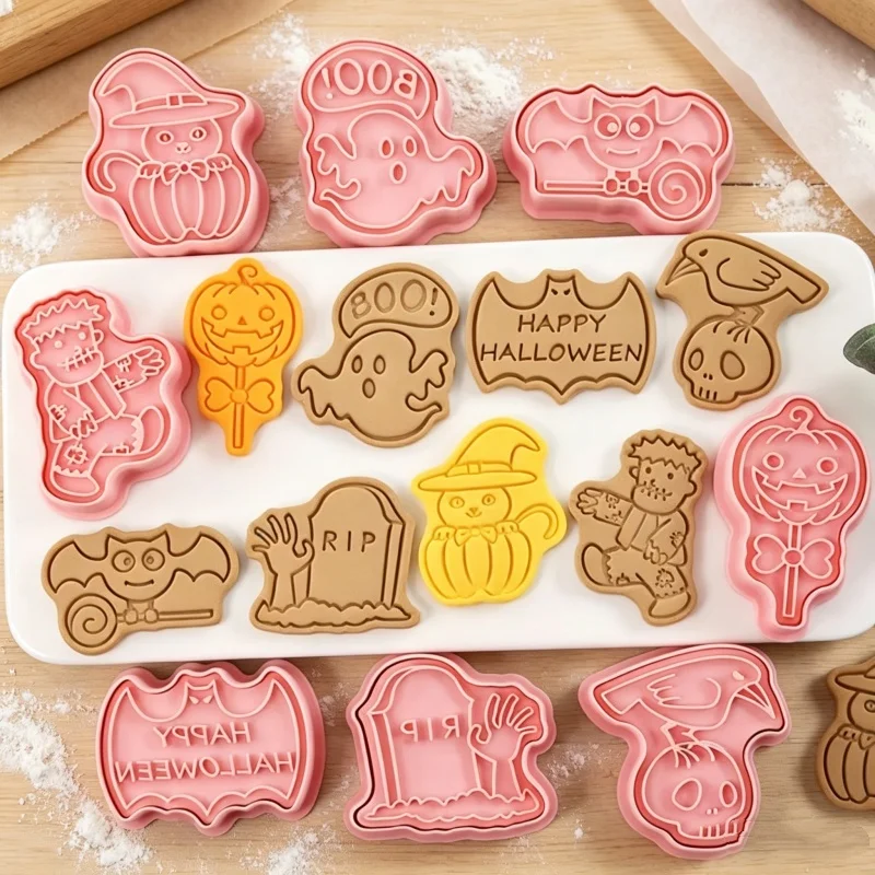 Cartoon Pressable Cookie Cutte - огляд і ціна Kitchen Baking Essentials