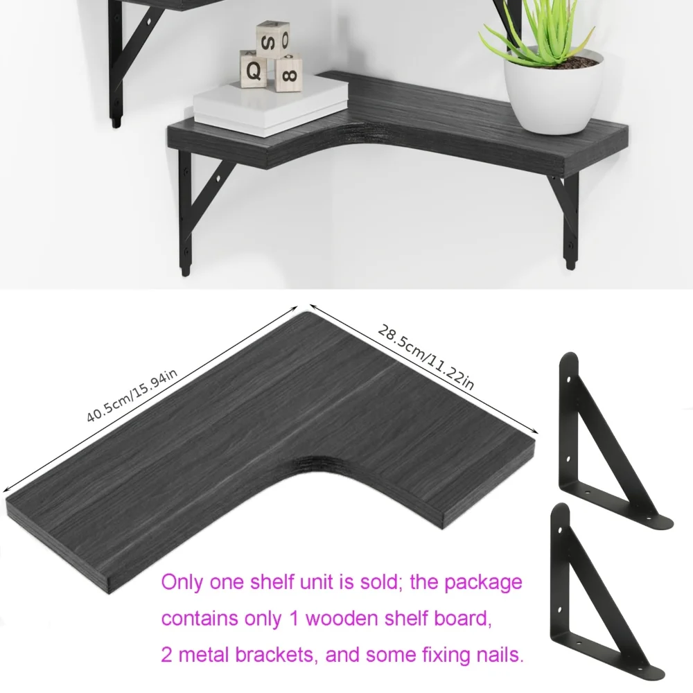 Natural Wood Grain Floating Sh - огляд і ціна Kitchen Zo