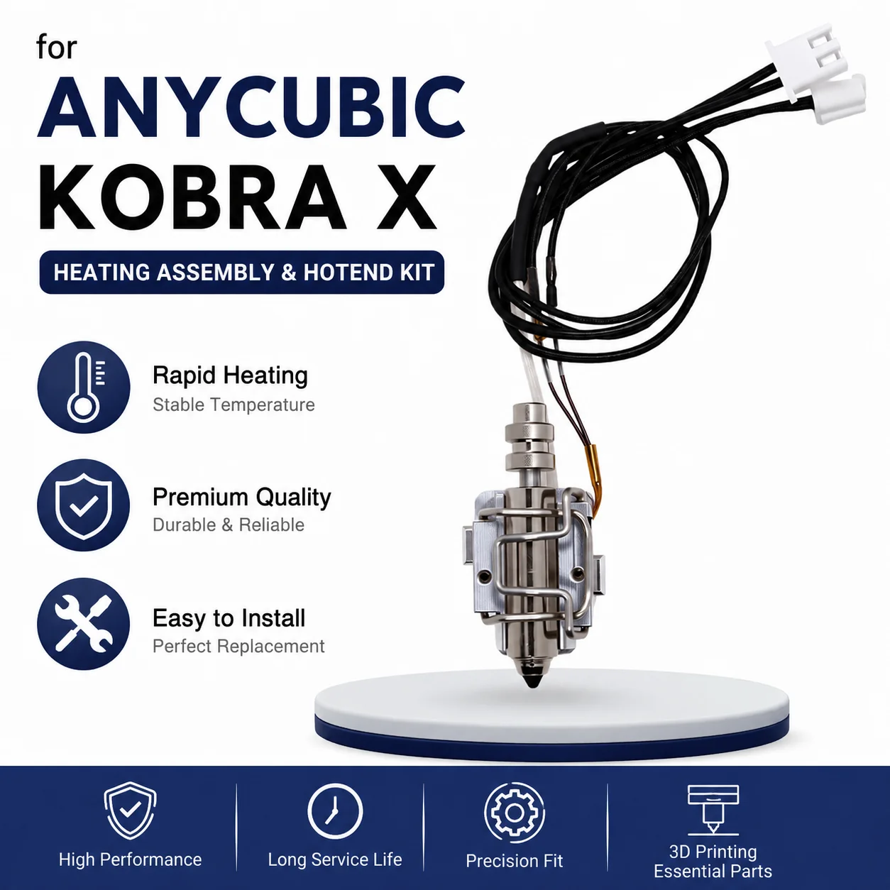 Anycubic Kobra X Hotend Nozzle - огляд і ціна Pastry Brush Silicone