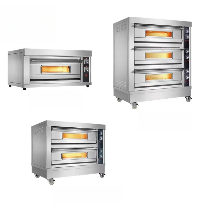 Customized Electric Deck Oven  - огляд і ціна Commercial Kitchen Baking Oven