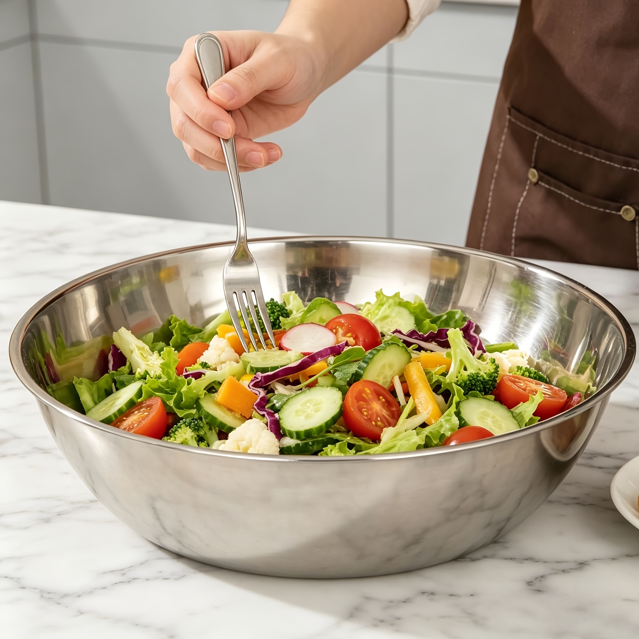 1Pcs, 32cm Stainless Steel Mix - огляд і ціна Kitchen Baking Essentials