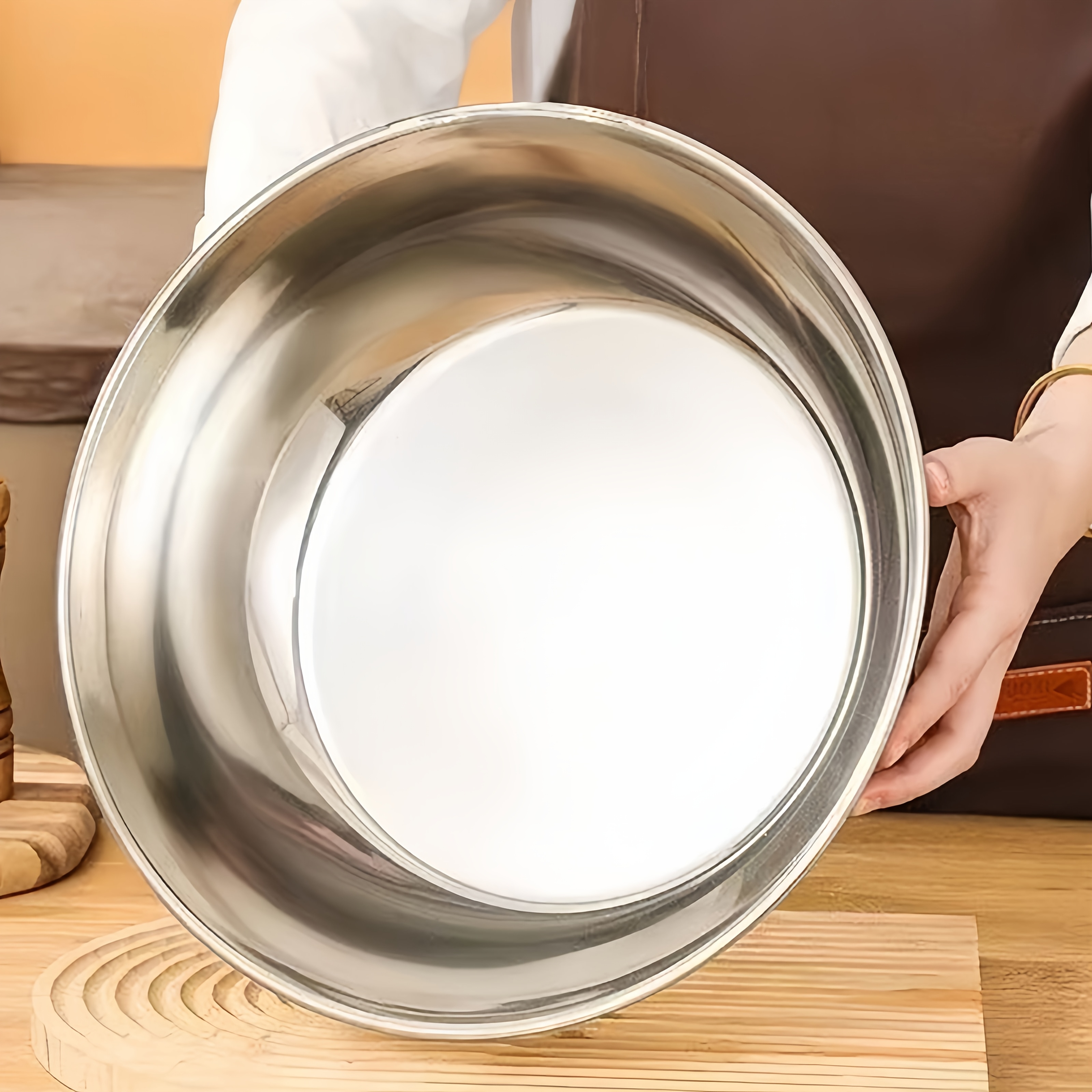 1Pcs, 32cm Stainless Steel Mix - огляд і ціна Kitchen Baking Essentials