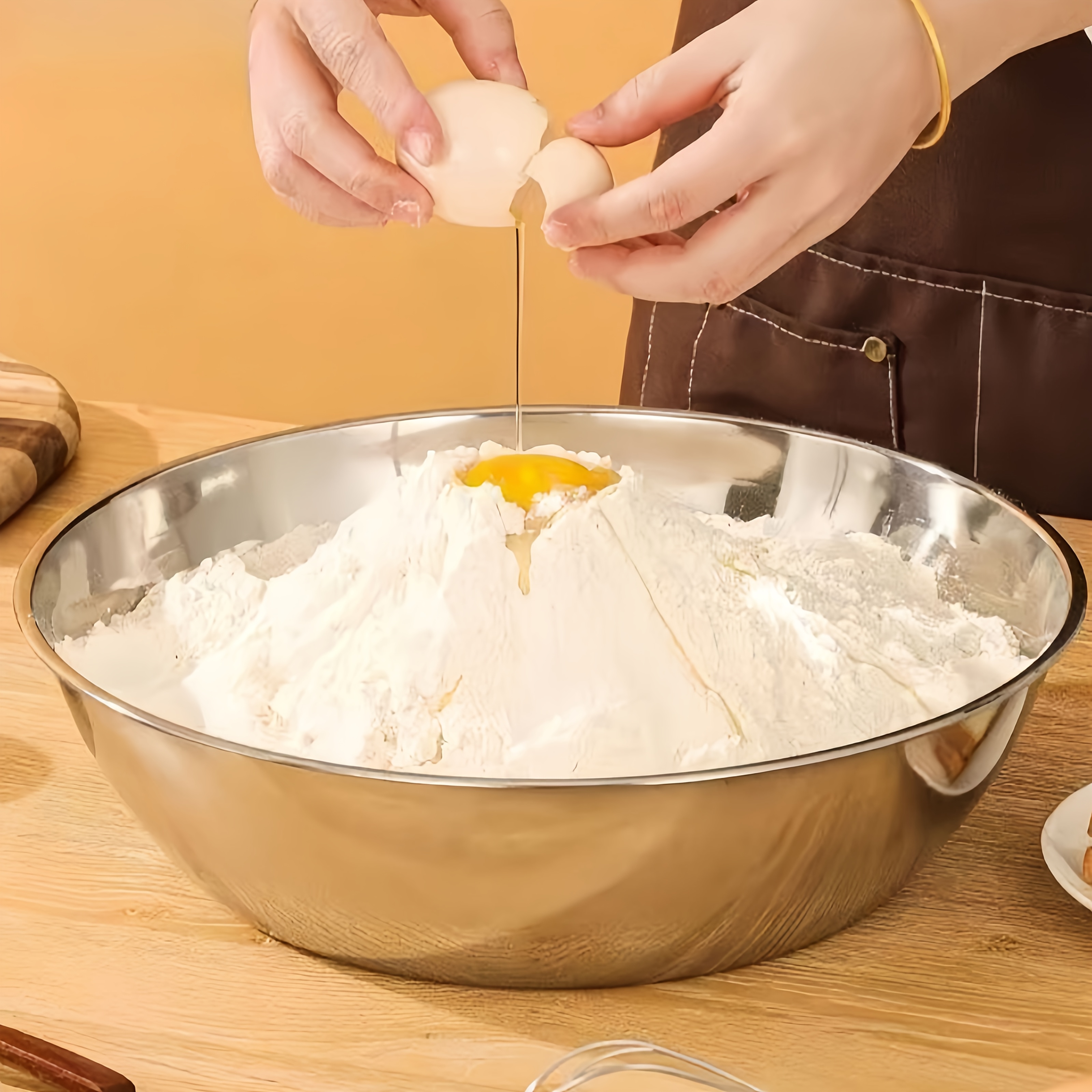 1Pcs, 32cm Stainless Steel Mix - огляд і ціна Kitchen Baking Essentials