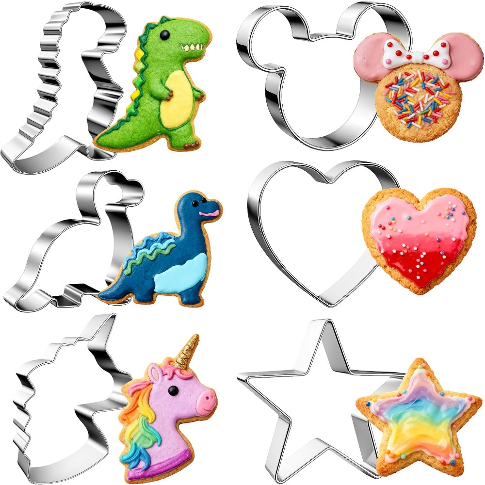 Stainless Steel Cookie Cutters - огляд і ціна Cookie Cutter Set