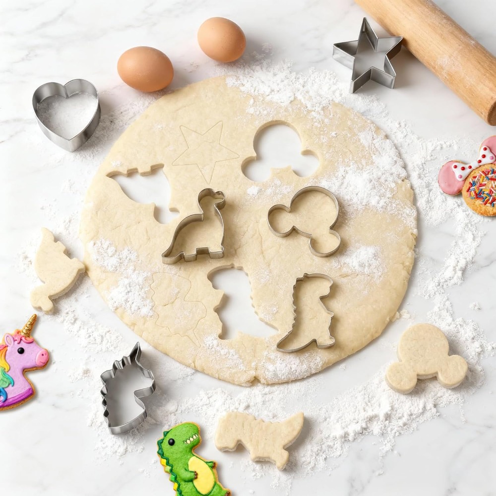 Stainless Steel Cookie Cutters - огляд і ціна Cookie Cutter Set
