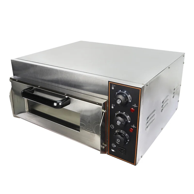 Stainless Steel Single Deck Pi - огляд і ціна Commercial Kitchen Baking Oven
