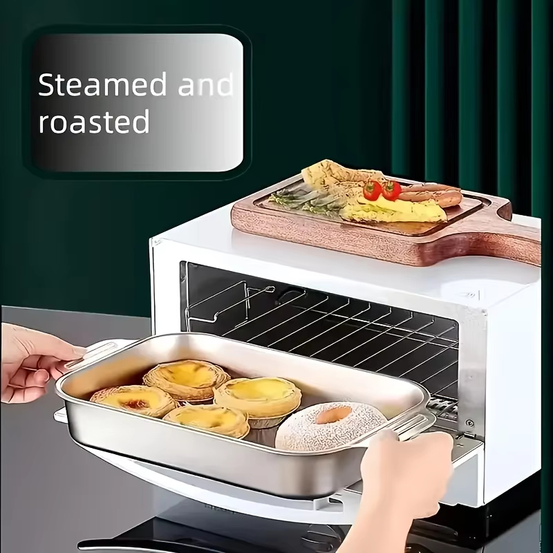 Stainless Steel Deep Baking Pa - огляд і ціна Kitchen Oven Baking Pans