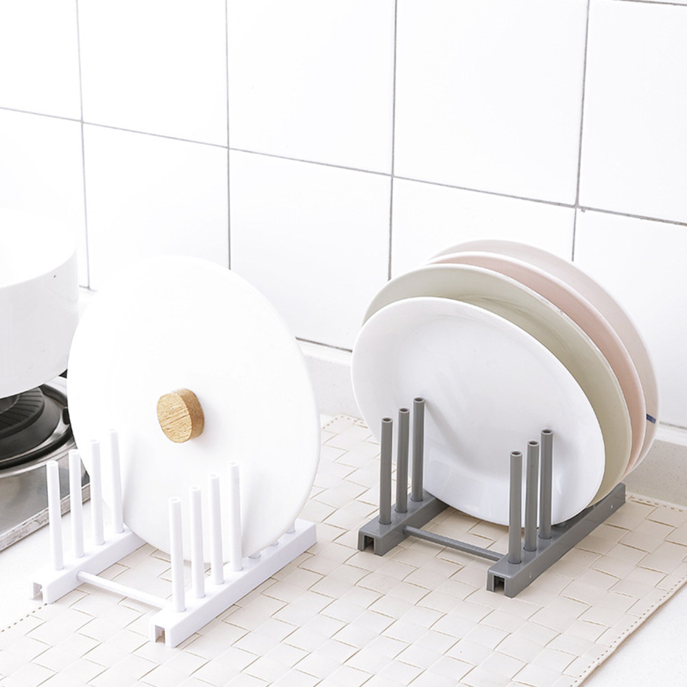 White Plastic Dish Rack Kitche - огляд і ціна Kitchen Baking Cupboard