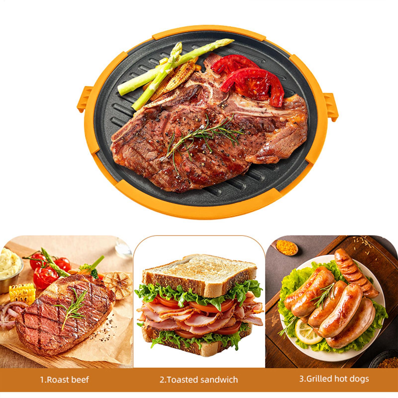 Microwave Grill Pan Quick-Heat - огляд і ціна Kitchen Oven Baking Pans