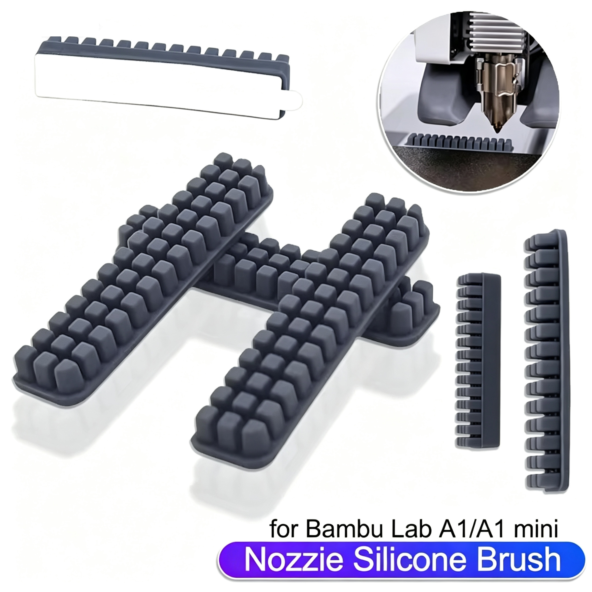For Bambu Lab A1 Mini Nozzle W - огляд і ціна Pastry Brush Silicone