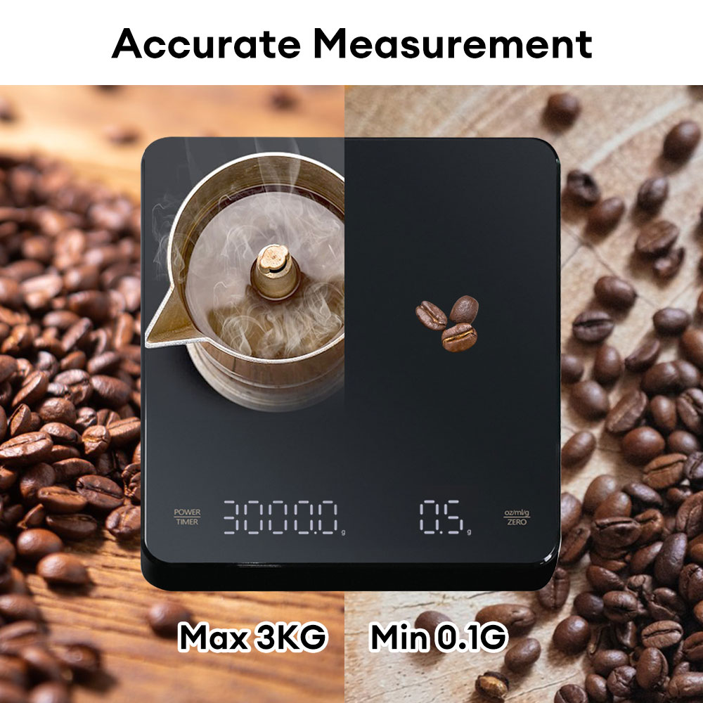 Digital Coffee Scale with Time - огляд і ціна Kitchen Scale Precise
