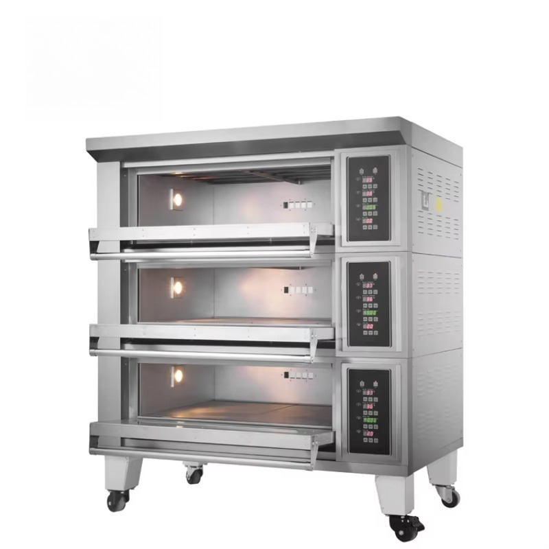 Customized Electric Deck Oven  - огляд і ціна Commercial Kitchen Baking Oven