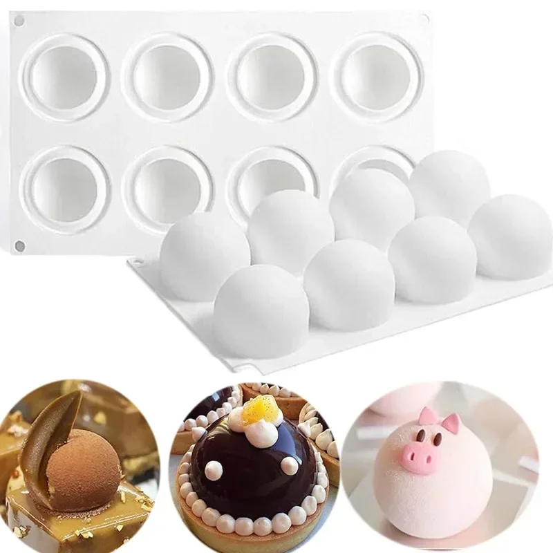 3D Sphere Silicone Mold For Mo - огляд і ціна Kitchen Baking Store