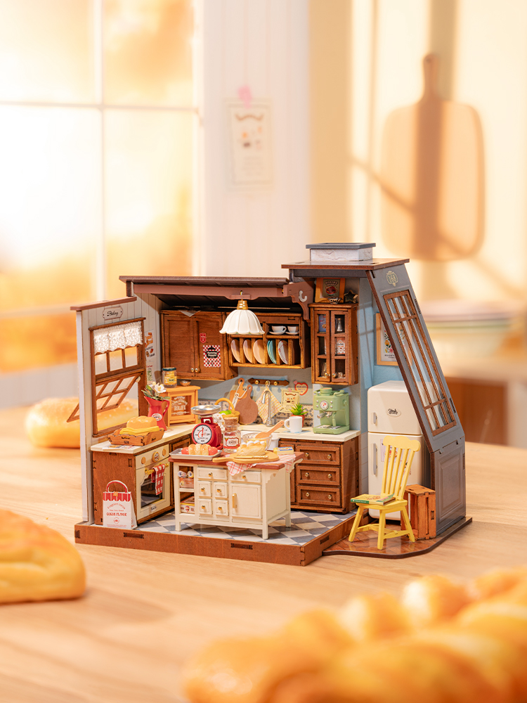 Robotime Rolife Baking Kitchen - огляд і ціна Baking Kitchen Robotime