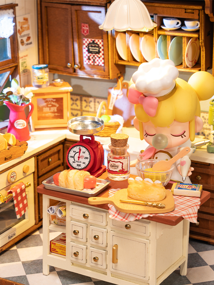 Robotime Rolife Baking Kitchen - огляд і ціна Baking Kitchen Robotime