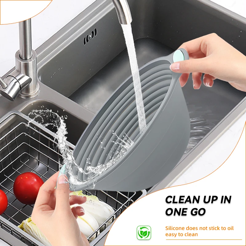1PC Silicone Foldable Banneton - огляд і ціна Kitchen Accessories For Baking