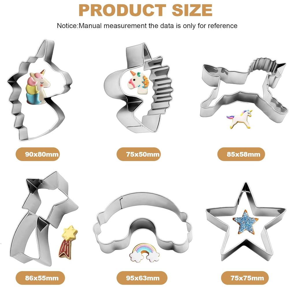 6PCS Cookie Cutters Set, Cooki - огляд і ціна Cookie Cutter Set