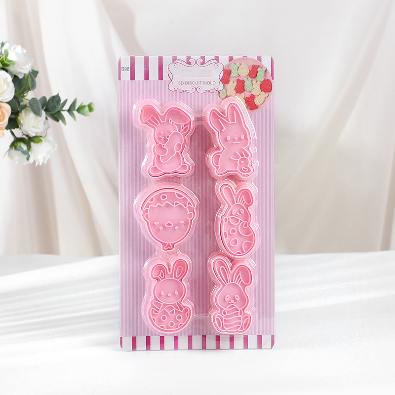 6pcs/Set Easter Bunny Cookie C - огляд і ціна Kitchen Accessories For Baking