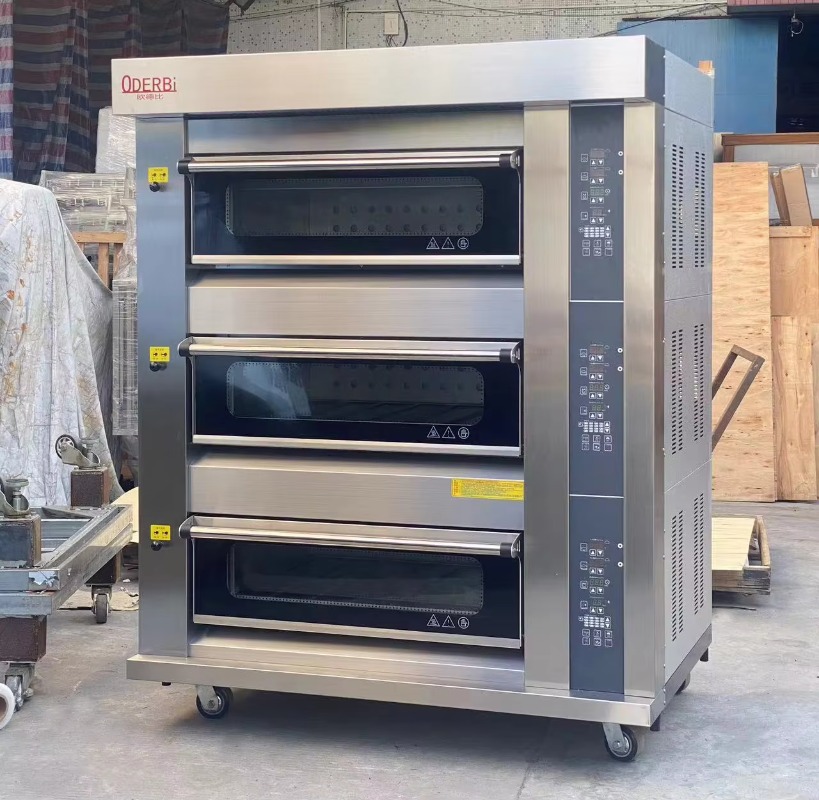 Customized Commercial 3 Deck 6 - огляд і ціна Commercial Kitchen Baking Oven