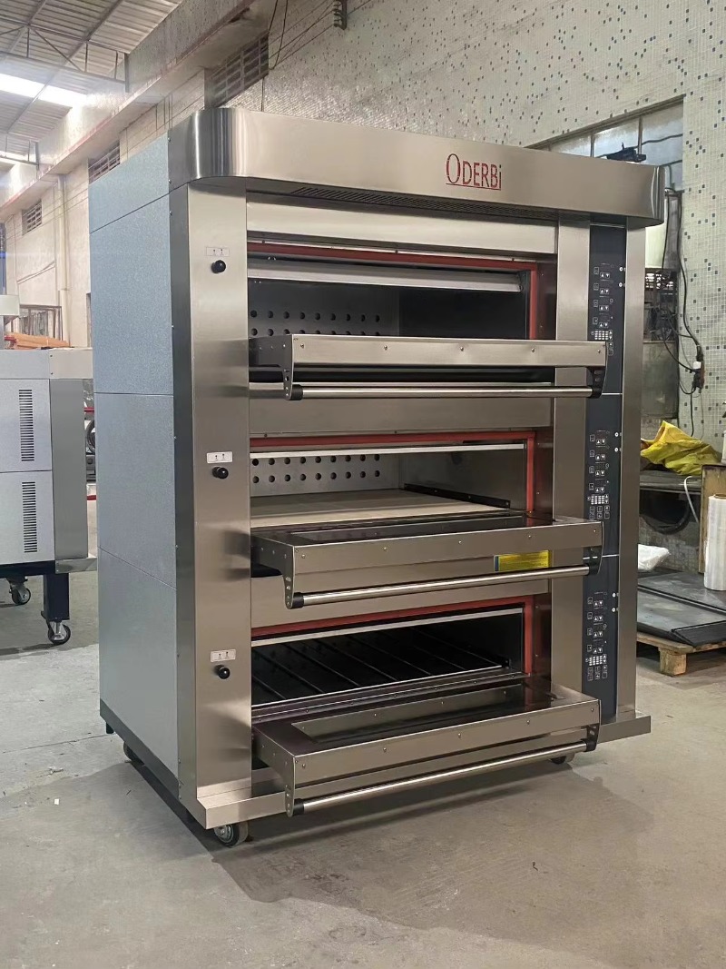 Customized Commercial 3 Deck 6 - огляд і ціна Commercial Kitchen Baking Oven