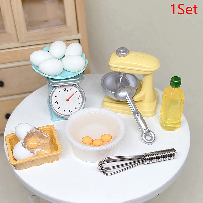 1Set 1:12 Dollhouse Miniature  - огляд і ціна Kitchen Baking