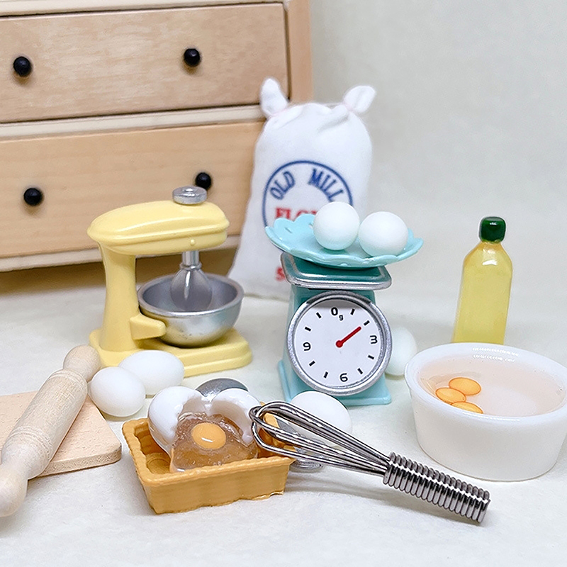 1Set 1:12 Dollhouse Miniature  - огляд і ціна Kitchen Baking