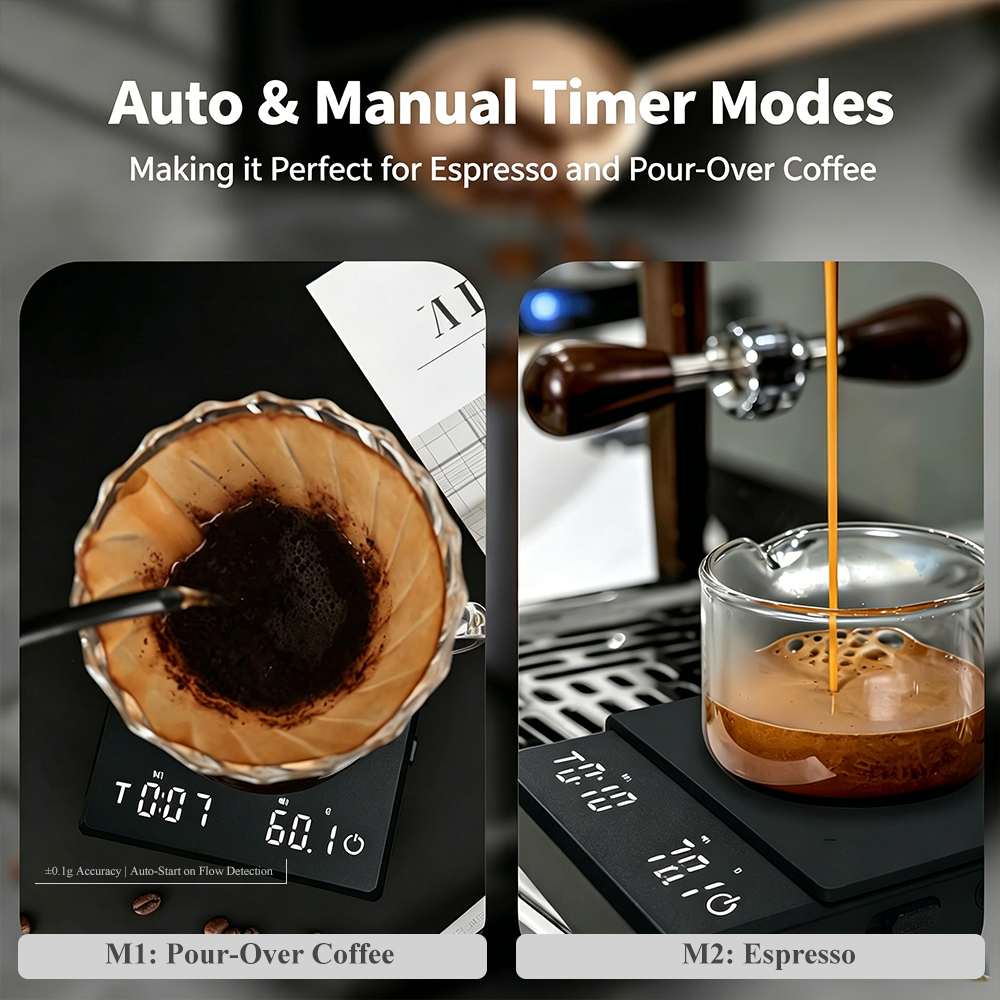 Mini Digital Coffee Scale with - огляд і ціна Kitchen Scale Precise