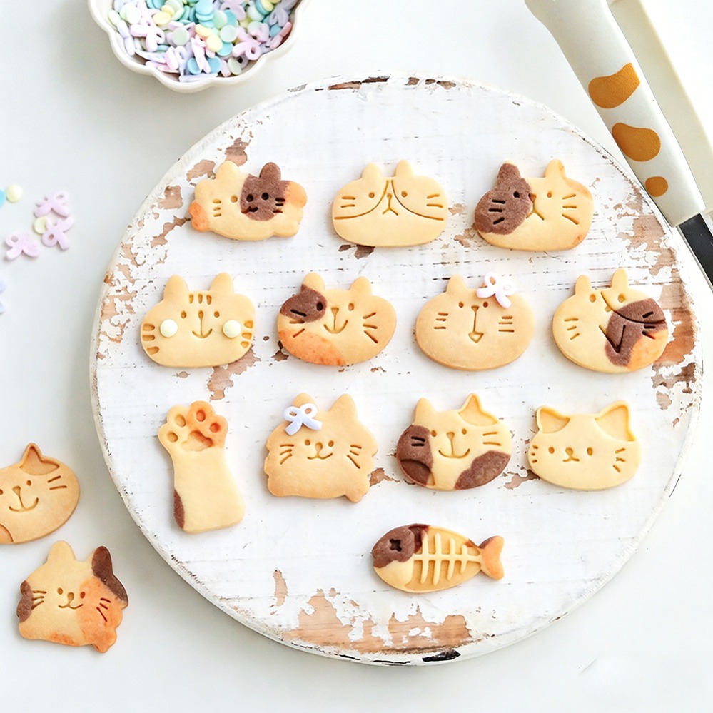 Cute Kitten DIY Stamp Cookie C - огляд і ціна Kitchen Accessories For Baking