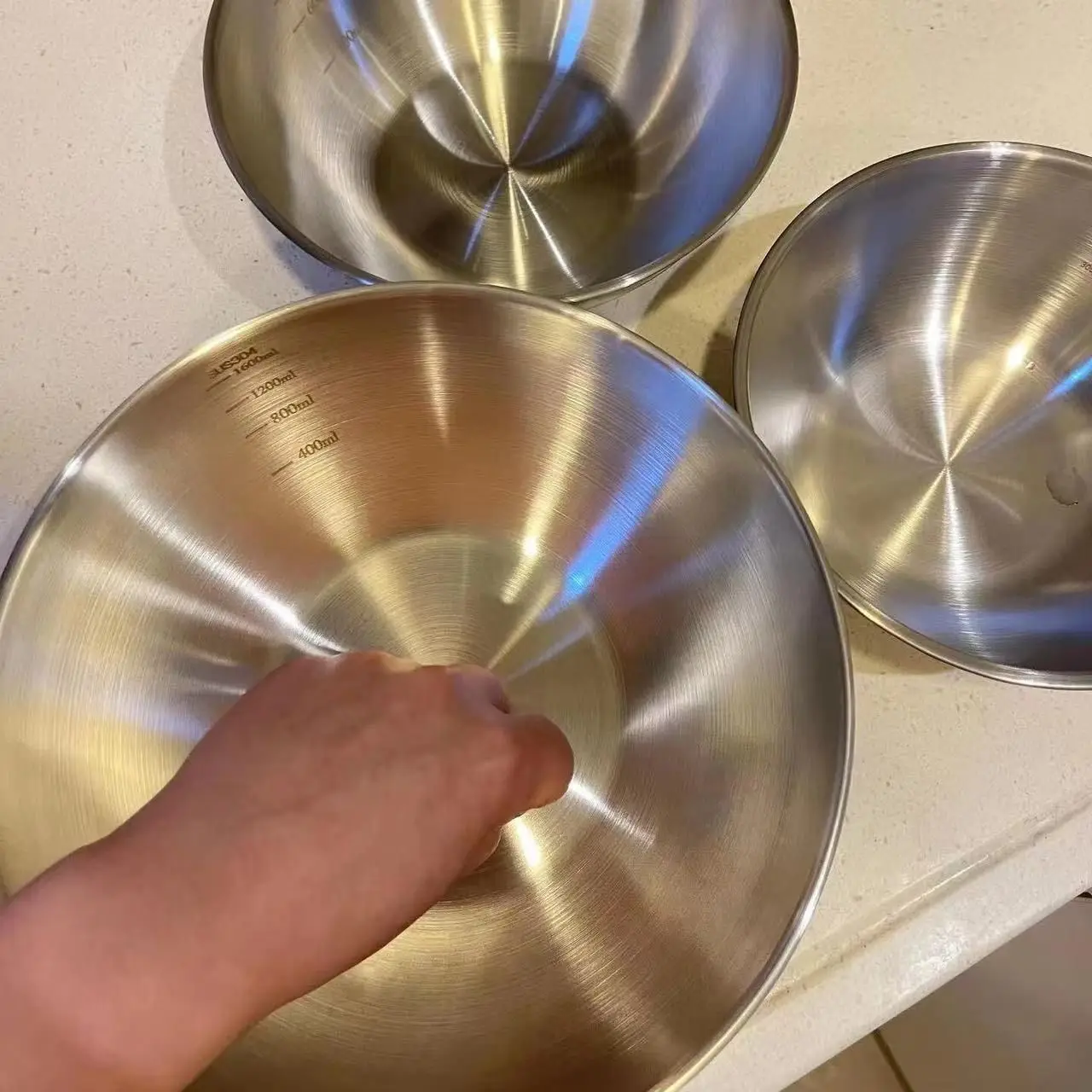 1-3 Stainless Steel Bowl Set w - огляд і ціна Kitchen Baking Essentials