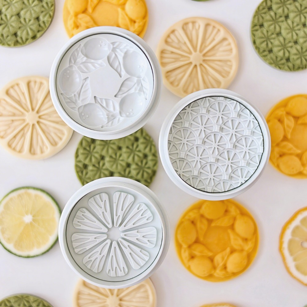 3pcs Lemon-Shaped Round Patter - огляд і ціна Cookie Cutter Set