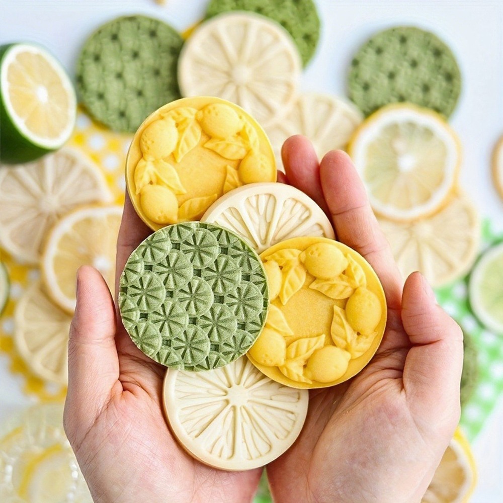 3pcs Lemon-Shaped Round Patter - огляд і ціна Cookie Cutter Set