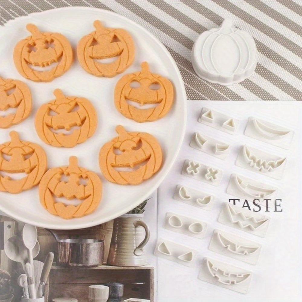 13Pcs Halloween Ghost Pumpkin  - огляд і ціна Cookie Cutter Set