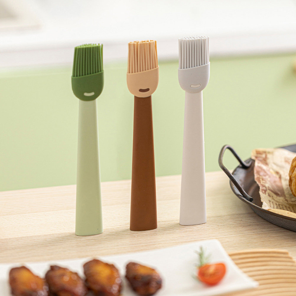 3Pcs Food Grade Silicone Oil B - огляд і ціна Pastry Brush Silicone