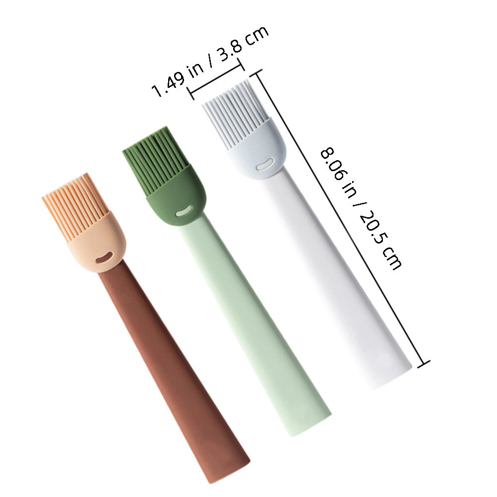 3Pcs Food Grade Silicone Oil B - огляд і ціна Pastry Brush Silicone