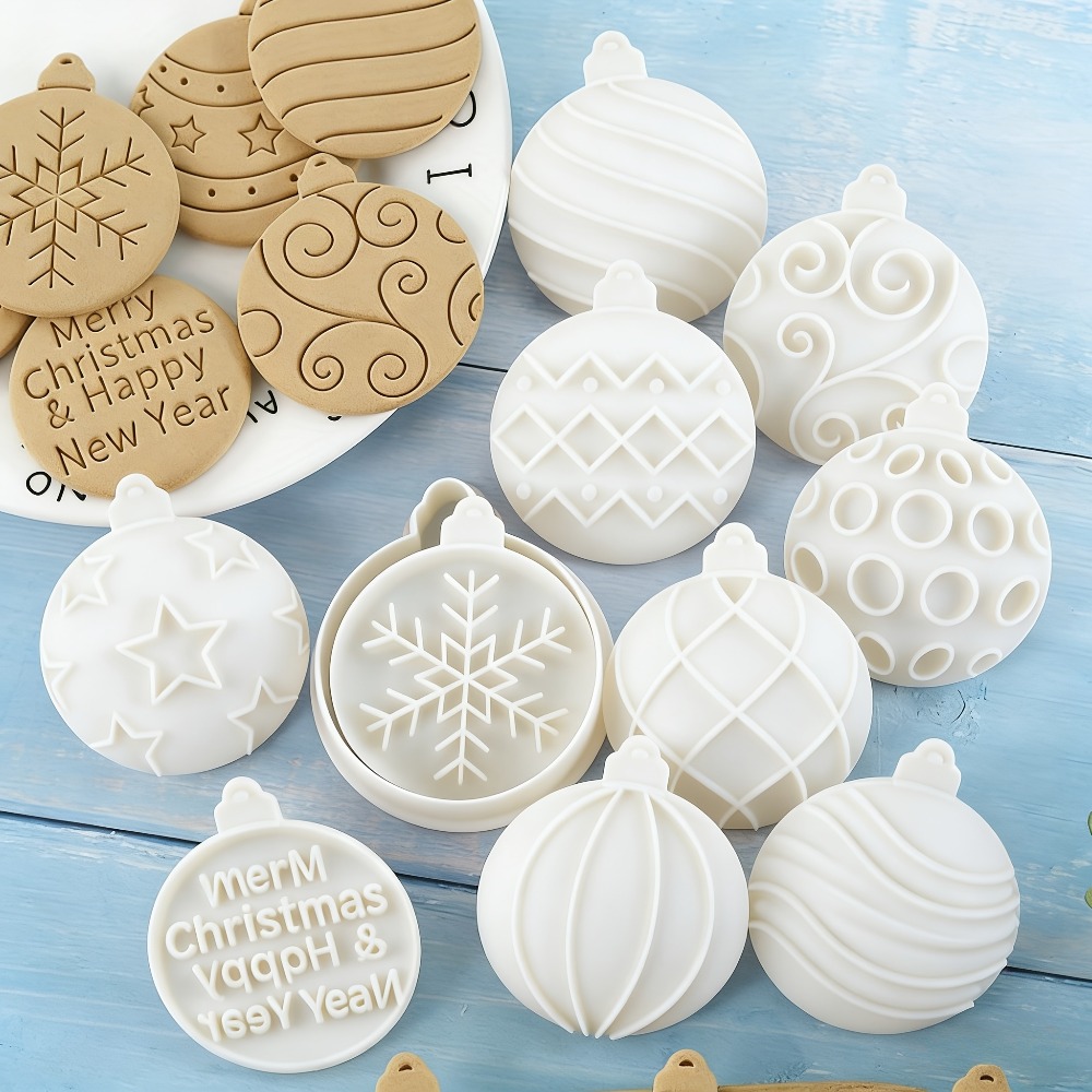 11Pcs Christmas Ornament Cooki - огляд і ціна Cookie Cutter Set