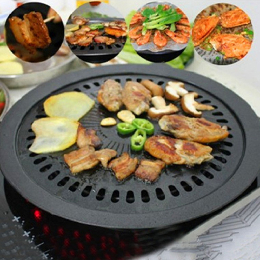 Smokeless Barbecue Grill Pan G - огляд і ціна Kitchen Oven Baking Pans