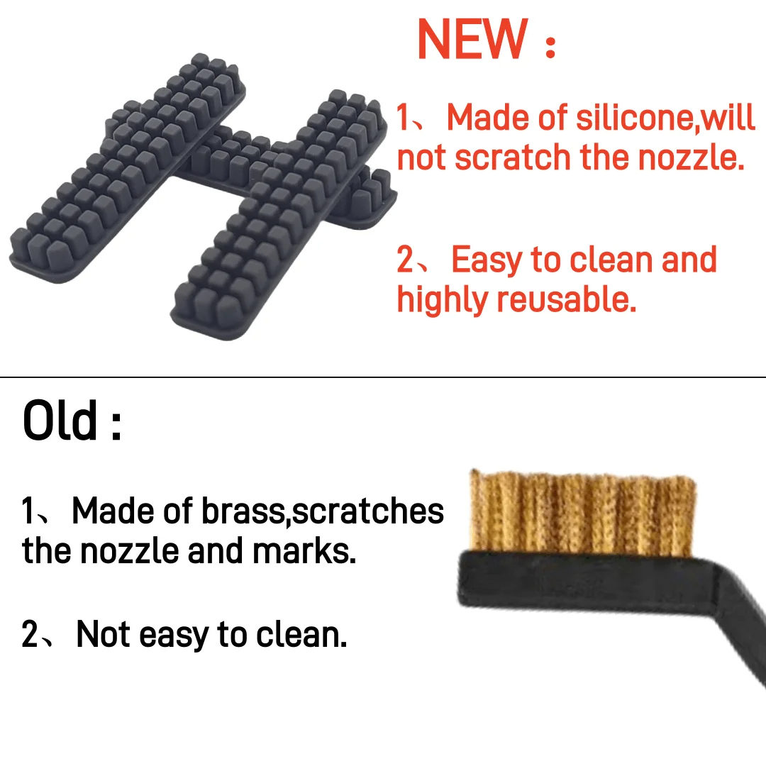For Creality K1 K1C K1 MAX Noz - огляд і ціна Pastry Brush Silicone