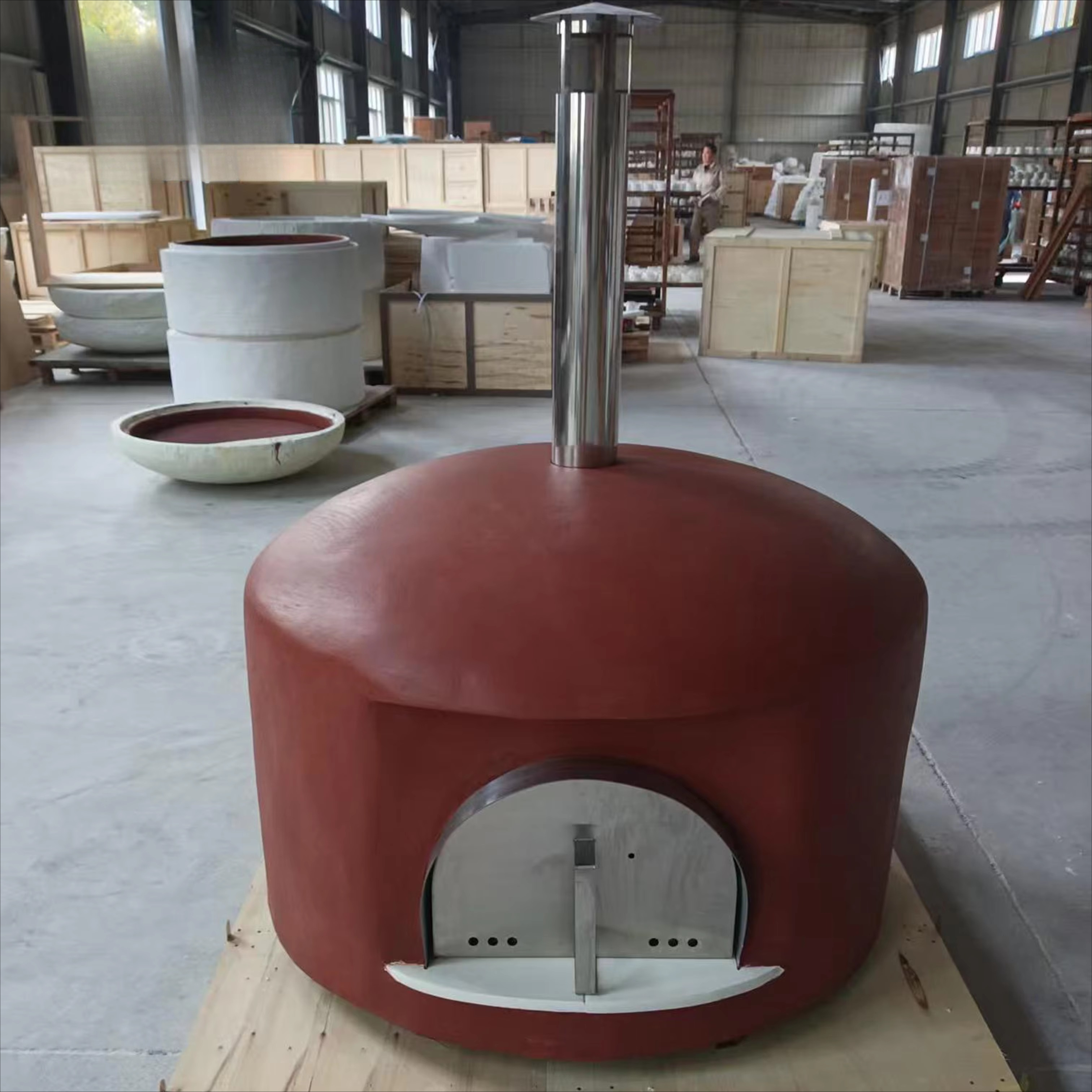 hj-Italian Outdoor Ceramic Fir - огляд і ціна Commercial Kitchen Baking Oven