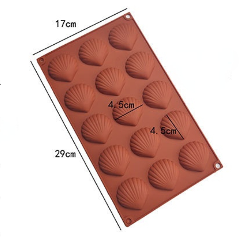 Food Grade Madeleine Cake Mold - огляд і ціна Kitchen Accessories For Baking