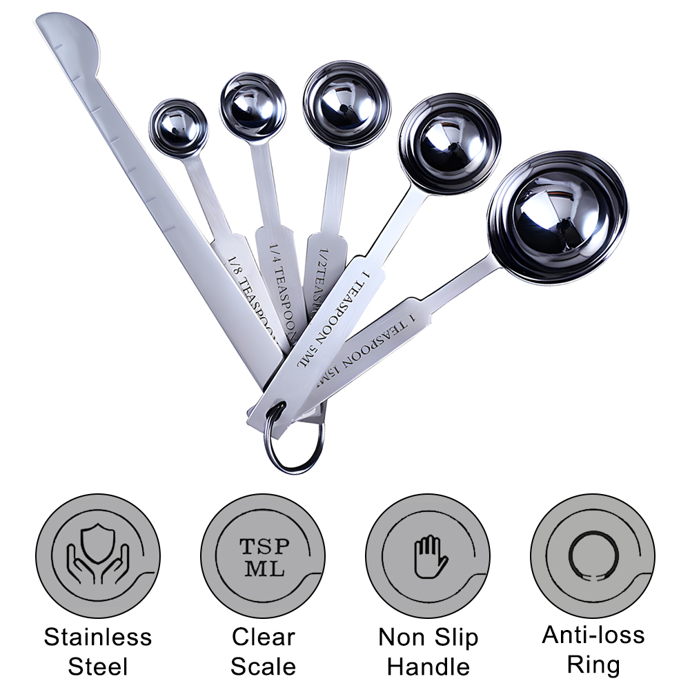 Stackable Measuring Cups and S - огляд і ціна Kitchen Baking Store