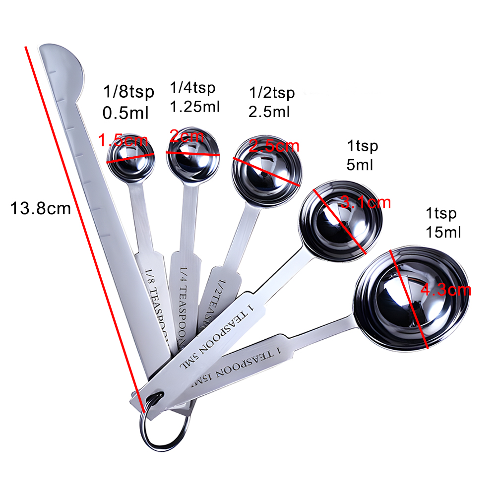 Stackable Measuring Cups and S - огляд і ціна Kitchen Baking Store