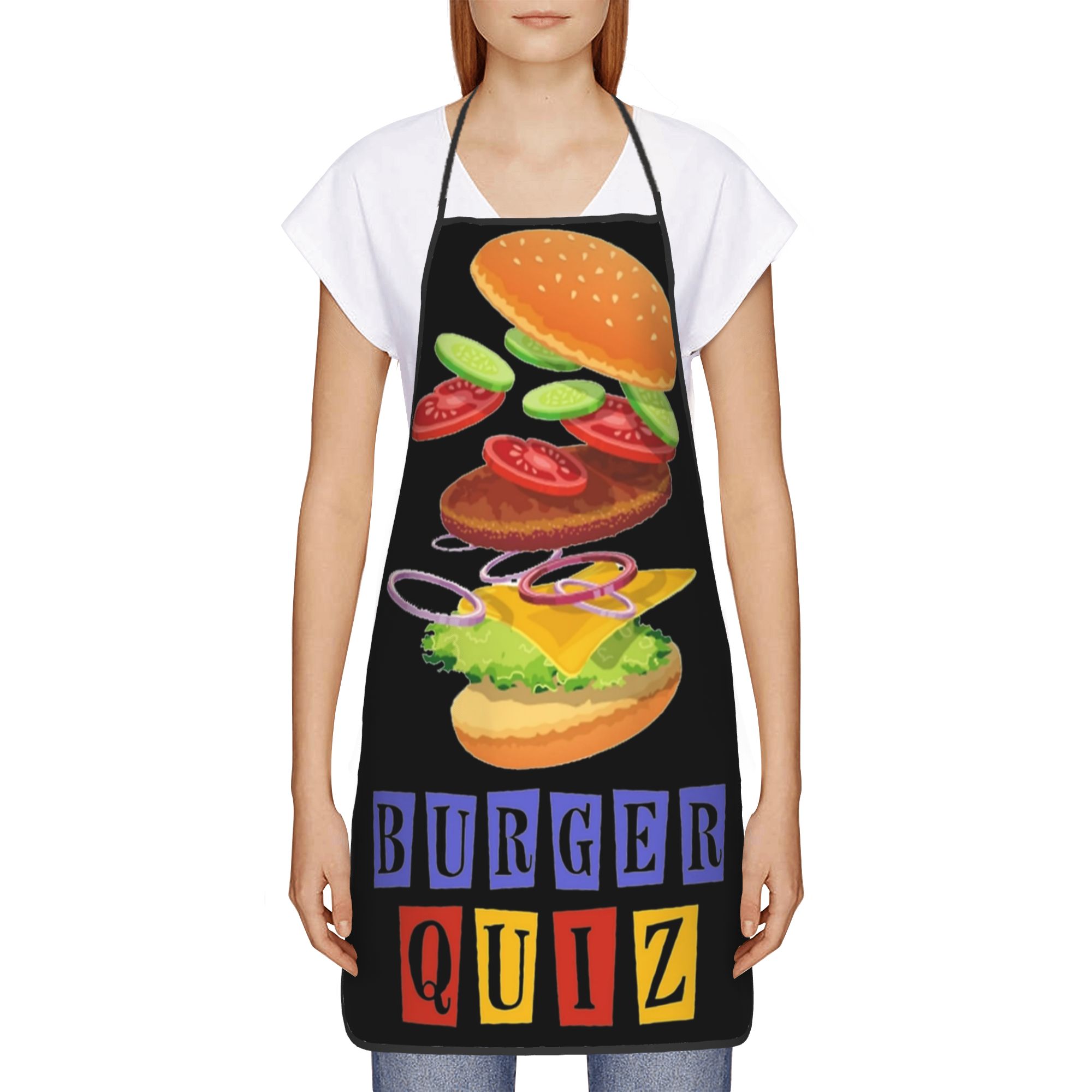 Burger Quiz  Apron  Cleaning C - огляд і ціна Kitchen Quiz