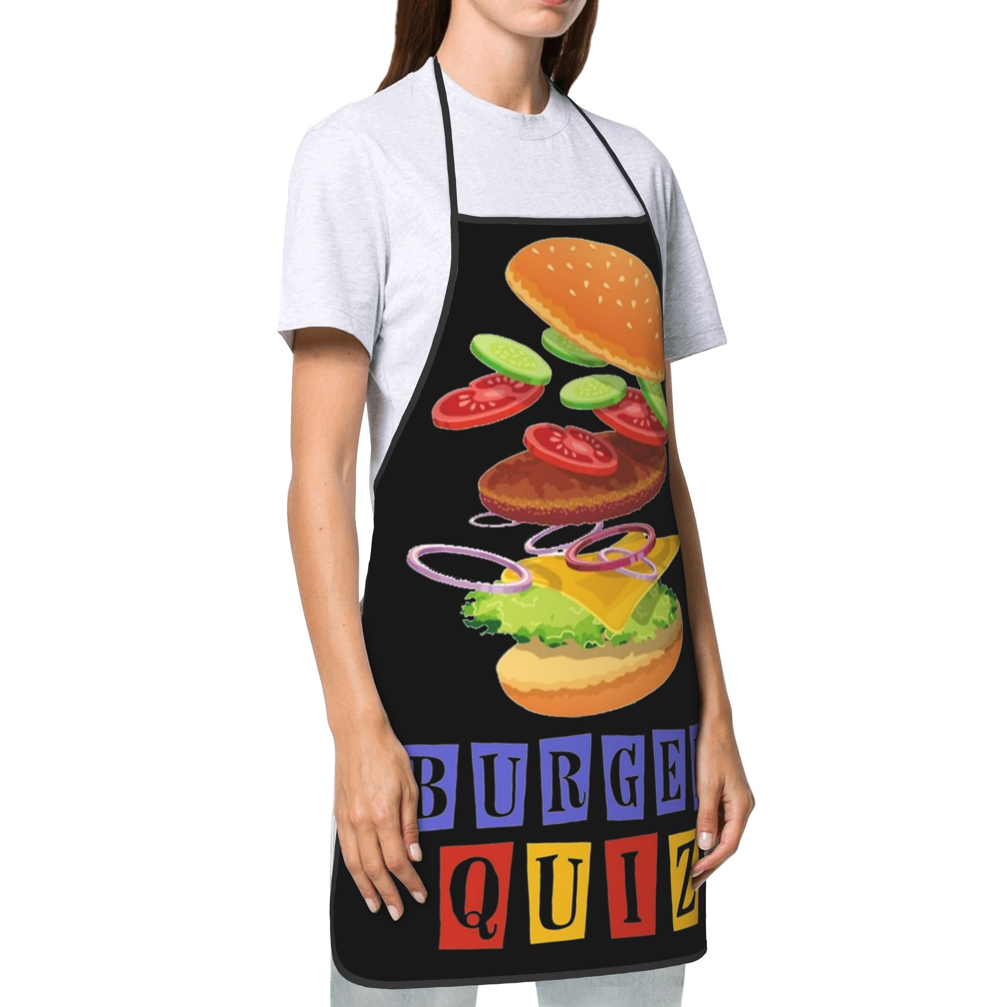 Burger Quiz  Apron  Cleaning C - огляд і ціна Kitchen Quiz