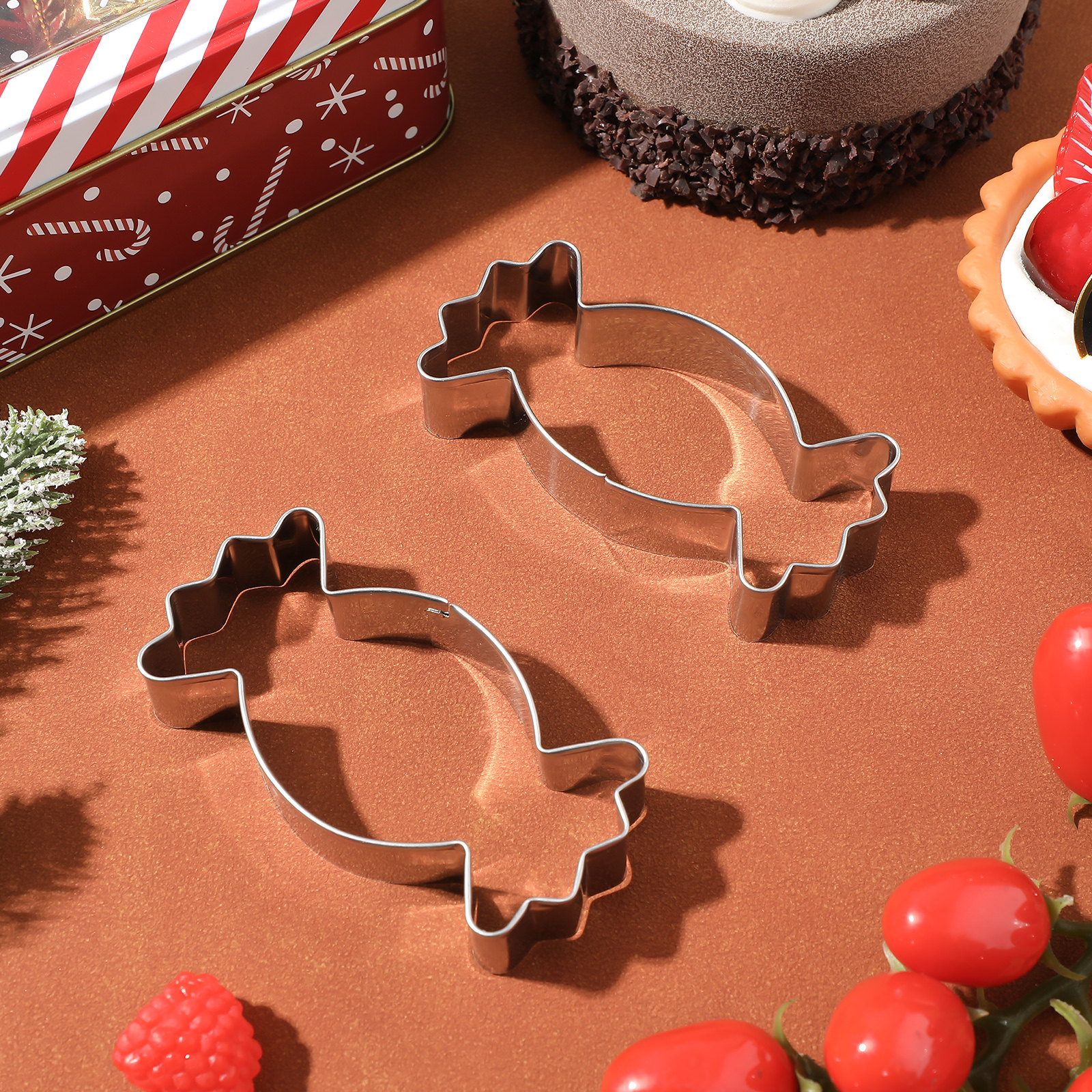 2Pcs Premium Stainless Steel C - огляд і ціна Cookie Cutter Set