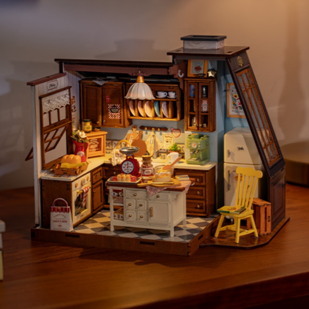Robotime Baking Kitchen DIY Mi - огляд і ціна Baking Kitchen Robotime