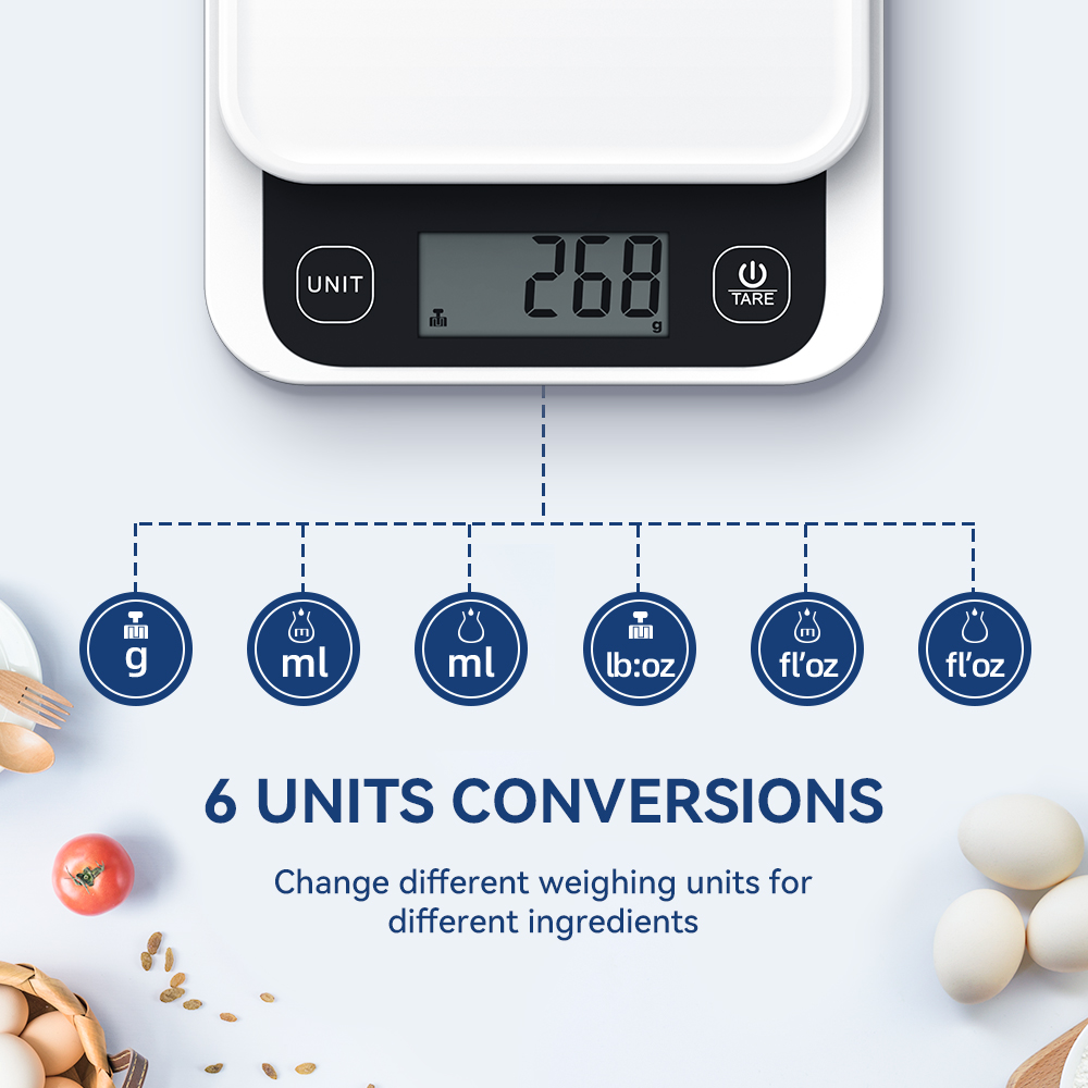 5kg/0.1g/1g Smart Kitchen Scal - огляд і ціна Kitchen Scale Precise